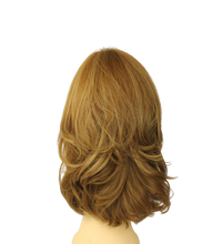 Load image into Gallery viewer, Riva PRE-CUT LIGHT BROWN WITH ASH BLONDE HIGHLIGHTS  Skin Top Size L
