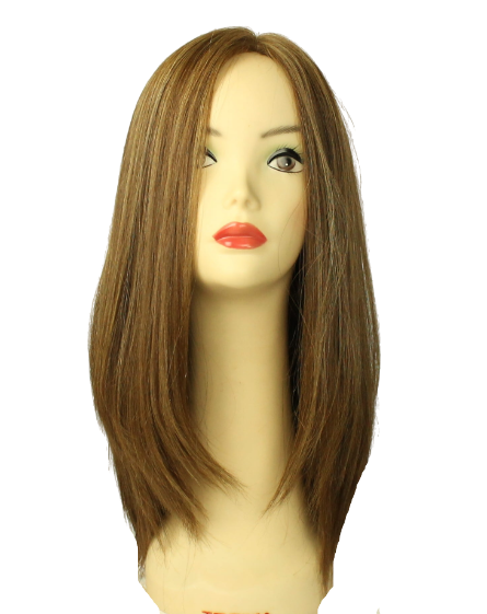 Riva PRE-CUT LIGHT BROWN WITH ASH BLONDE HIGHLIGHTS MULTI-DIRECTIONAL Skin Top Size S