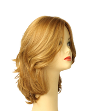 Load image into Gallery viewer, Shlomit Blonde With Highlights MULTI-DIRECTIONAL Skin Top Size S PRE-CUT
