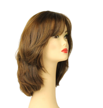 Load image into Gallery viewer, Rina light brown with blended lowlights and highlights Skin Top Size S pre-cut
