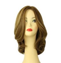 Load image into Gallery viewer, Riva PRE-CUT LIGHT BROWN WITH ASH BLONDE HIGHLIGHTS  Skin Top Size S
