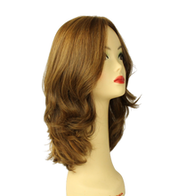 Load image into Gallery viewer, Riva PRE-CUT LIGHT BROWN WITH WARM HIGHLIGHTS MULTI-DIRECTIONAL Skin Top Size L
