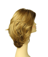 Load image into Gallery viewer, Shlomit LIGHT BLONDE WITH DARKER ROOTS Skin Top Size m PRE-CUT
