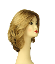 Load image into Gallery viewer, Shlomit LIGHT BLONDE WITH DARKER ROOTS Skin Top Size m PRE-CUT
