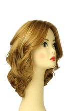 Load image into Gallery viewer, Shlomit Blonde With Highlights MULTI-DIRECTIONAL Skin Top Size S PRE-CUT
