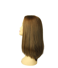 Load image into Gallery viewer, Riva Brown With Blonde Highlights multi-directional Skin Top Size S
